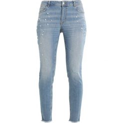 Boyfriendy damskie: talkabout Jeansy Slim Fit blue denim