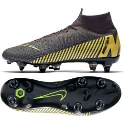 Buty piłkarskie Nike Mercurial Superfly 6 Elite SG-Pro M AH7366-070. Czarne buty sportowe męskie Nike, ze skóry, bez zapięcia, do piłki nożnej. W wyprzedaży za 969,00 zł.