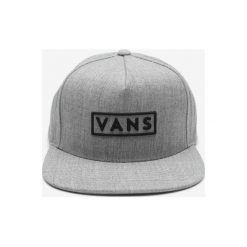 Vans Czapka z daszkiem Szary. Szare czapki męskie Vans, z haftami, z wełny. Za 128,95 zł.