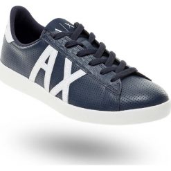 SNEAKERSY ARMANI EXCHANGE. Niebieskie sneakersy męskie Armani Exchange, na sznurówki. Za 559,00 zł.