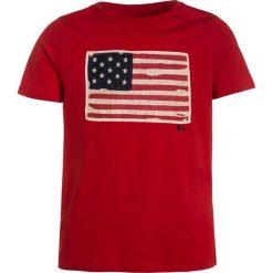 Odzież damska: Polo Ralph Lauren FLAG Tshirt z nadrukiem red