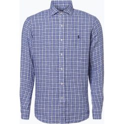 Polo Ralph Lauren - Męska koszula lniana, niebieski. Niebieskie koszule męskie Polo Ralph Lauren, xl, z tkaniny, polo. Za 329,95 zł.