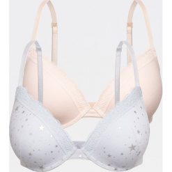 Biustonosz push up 2 pack - Beżowy. Brązowe biustonosze Reserved, bez wzorów. Za 69,99 zł.