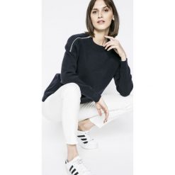 Vero Moda - Sweter. Niebieskie swetry klasyczne damskie marki Vero Moda, s, z poliesteru, z okrągłym kołnierzem. W wyprzedaży za 79,90 zł.