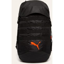 Puma - Plecak. Czarne plecaki damskie Puma, z nadrukiem, z poliesteru. W wyprzedaży za 159,90 zł.