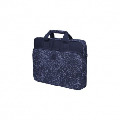 Continent Torba na notebooka 15.6" (niebieski). Niebieskie torby na laptopa Continent, w paski, z materiału. Za 71,29 zł.