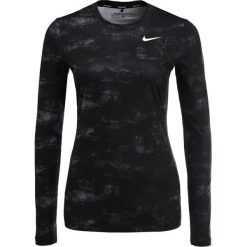 Nike Golf DRY Koszulka sportowa black/white. Czarne topy sportowe damskie Nike Golf, l, z elastanu, z golfem. W wyprzedaży za 153,30 zł.
