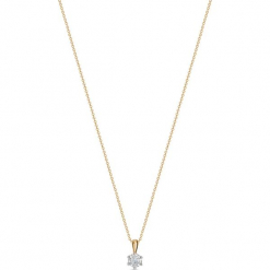 Wisiorek - , Brylant 0,09ct. Białe łańcuszki męskie marki W.KRUK. Za 1390,00 zł.