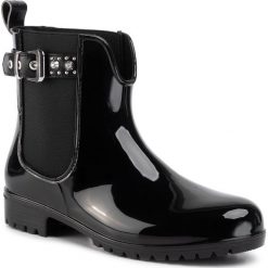 Kalosze TAMARIS - 1-25475-33 Black 001. Czarne kalosze damskie Tamaris, bez wzorów, ze skóry ekologicznej. W wyprzedaży za 159,00 zł.