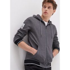 Rozpinana bluza z kapturem - Szary. Szare bluzy męskie House, s, bez wzorów, z kapturem, bez rękawów, z kapturem. Za 119,99 zł.