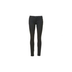 Jeansy slim fit 7 for all Mankind THE SKINNY MINIMAL SUPER SATEEN. Czarne jeansy damskie relaxed fit marki 7 for all mankind, z jeansu. Za 615,30 zł.