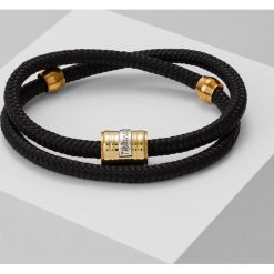 Bransoletki męskie: Miansai CASING ROPE BRACELET Bransoletka solid black