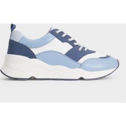 Parfois - Buty. Niebieskie buty sportowe damskie Parfois, bez wzorów, z gumy, sportowe. W wyprzedaży za 119,90 zł.