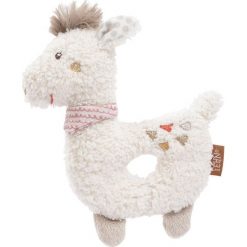 Grzechotka, maskotka Lama Maya 20 cm. Przytulanki i maskotki FEHN. Za 36,99 zł.