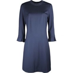 Tommy Hilfiger Sukienka "New Imogen". Sukienki damskie TOMMY HILFIGER, na co dzień, bez wzorów, z tkaniny, z okrągłym kołnierzem, bez rękawów, proste. Za 399,00 zł.