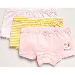 Blukids - Figi dziecięce (3 pack). Majtki dziewczęce Blukids, z bawełny. Za 39,90 zł.