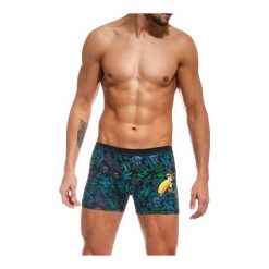 Bokserki Jamaica 280/122. Niebieskie bokserki męskie marki Cornette, bez wzorów. Za 40,90 zł.