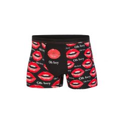 Bokserki Oh Boy 010/53. Czerwone bokserki męskie Cornette, bez wzorów. Za 38,90 zł.