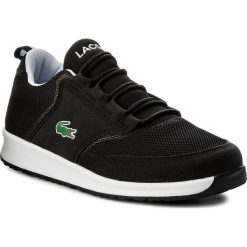 Sneakersy LACOSTE - L.Ight 117 1 Spj 7-33SPJ1004231 Blk/Gry. Czarne trampki chłopięce marki Lacoste, z materiału, na sznurówki. W wyprzedaży za 229,00 zł.
