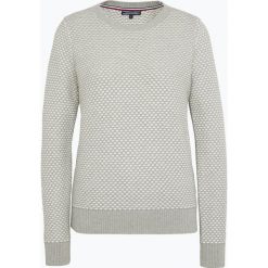 Swetry klasyczne damskie: Tommy Hilfiger – Sweter damski – Bilka, szary
