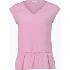Marc O'Polo Denim - Bluzka damska, różowy. Różowe bluzki damskie marki Marc O'Polo DENIM, m, bez wzorów, z denimu, polo, bez rękawów. Za 259,95 zł.