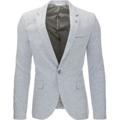 Marynarki męskie: Marynarka męska casual szara (mx0309)