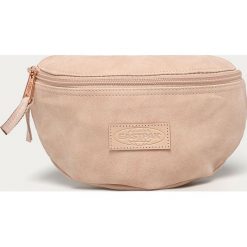 Eastpak - Nerka. Różowe nerki damskie Eastpak, w paski, z poliesteru, małe, z aplikacjami. Za 99,90 zł.