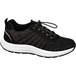 Sneakersy damskie Venice czarne. Czarne sneakersy damskie Venice, z gumy. Za 139,90 zł.