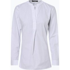 Opus - Bluzka damska – Faskia, biały. Białe bluzki damskie Opus, w paski, eleganckie, bez kołnierzyka, bez rękawów. Za 229,95 zł.