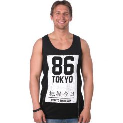 T-shirty męskie: Brave Soul T-Shirt Męski Diamond S Czarny