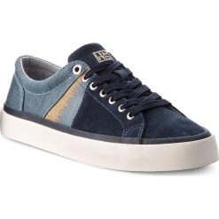 Tenisówki NAPAPIJRI - Gobi 16833545 Blue Marine N65. Niebieskie trampki męskie marki Napapijri, ze skóry. W wyprzedaży za 219,00 zł.