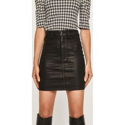 Tally Weijl - Spódnica. Czarne spódniczki damskie TALLY WEIJL, na co dzień, m, bez wzorów, z elastanu, casualowe, mini, proste. Za 119,90 zł.