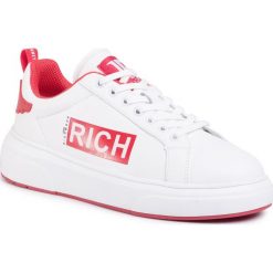 Sneakersy JOHN RICHMOND - 1330 B Bianco. Białe sneakersy męskie John Richmond, bez zapięcia. Za 849,00 zł.