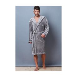 Szlafrok Harry SM ALX 7105 Melange. Szare szlafroki męskie marki L&L, m. Za 169,90 zł.