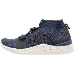 Woden TYR KIDS Tenisówki i Trampki wysokie navy. Niebieskie buty dziewczęce sportowe marki Woden, ze skóry. Za 379,00 zł.