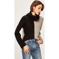 Answear - Sweter. Żółte swetry damskie ANSWEAR, s, bez wzorów, z elastanu, bez rękawów, bez kaptura. W wyprzedaży za 69,90 zł.