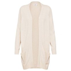 ONLY Damski kardigan Almine L / S Cardigan Knt White Głowa Gray (rozmiar S). Szare swetry damskie ONLY, s, bez wzorów, bez rękawów, bez kaptura. W wyprzedaży za 109,00 zł.