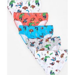 Bielizna chłopięca: Majtki 5 pack marvel – Biały
