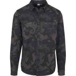 Koszule męskie: Urban Classics Camo Shirt Koszula kamuflaż (Dark Camo)
