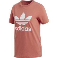 Bluzki damskie: Adidas Trefoil Tee Koszulka damska pomarańczowy/bialy