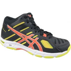 Buty do siatkówki Asics Gel-Beyond 5 Mt M B600N-001. Czarne buty sportowe męskie Asics, z materiału, na sznurówki, do siatkówki. W wyprzedaży za 509,00 zł.