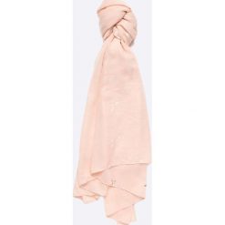 Pieces - Szal. Szare szaliki damskie marki Pieces, bez wzorów, z poliesteru. W wyprzedaży za 34,90 zł.
