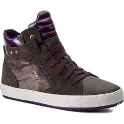 Sneakersy GEOX - J Kalispera G. D J744GD 07722 C9002 D Dk Grey. Szare buty chłopięce sportowe marki Geox, z materiału. W wyprzedaży za 199,00 zł.
