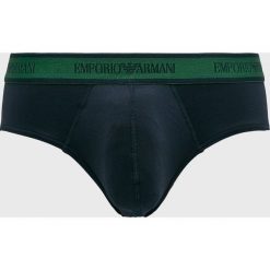 Emporio Armani - Slipy. Niebieskie slipy męskie marki Emporio Armani, s, z elastanu. Za 139,90 zł.