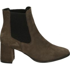 Botki - 2645 NAB BR78. Brązowe botki damskie na zamek Venezia, ze skóry. Za 199,00 zł.