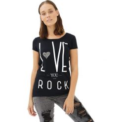 T-shirty damskie: T-shirt w kolorze czarnym