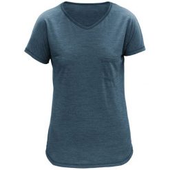 Devold Koszula Damska Tee Subsea L. Szare koszule damskie marki Devold, na co dzień, l, bez wzorów, z wełny, eleganckie, bez kołnierzyka, z krótkim rękawem. Za 315,00 zł.