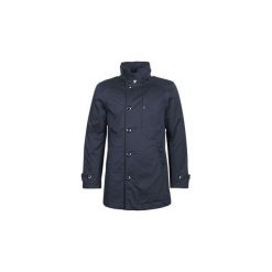 Prochowce G-Star Raw GARBER PADDED TRENCH. Niebieskie prochowce męskie marki G-Star RAW, s, bez wzorów, retro. Za 879,00 zł.