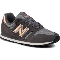 Sneakersy NEW BALANCE - WL373JLC Szary. Szare półbuty damskie New Balance, bez wzorów, z zamszu, bez obcasa, na płaskiej podeszwie, bez zapięcia. W wyprzedaży za 199,00 zł.