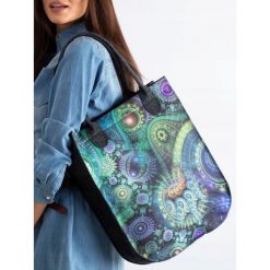 TOREBKA TORBA NA ZAKUPY EKO SHOPPER BAG POLIESTER. Torby damskie na zakupy LORENTI, bez wzorów, z poliesteru, biznesowe, na ramię, bez dodatków. Za 79,90 zł.